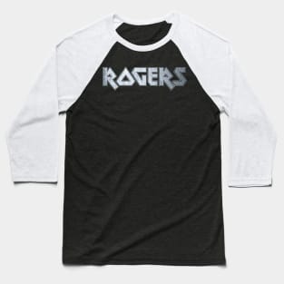 Heavy metal Rogers Baseball T-Shirt